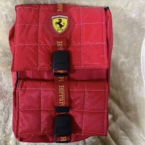 Ferrari F-1 backpack Rare limited edition Cartiere Paolo pigna